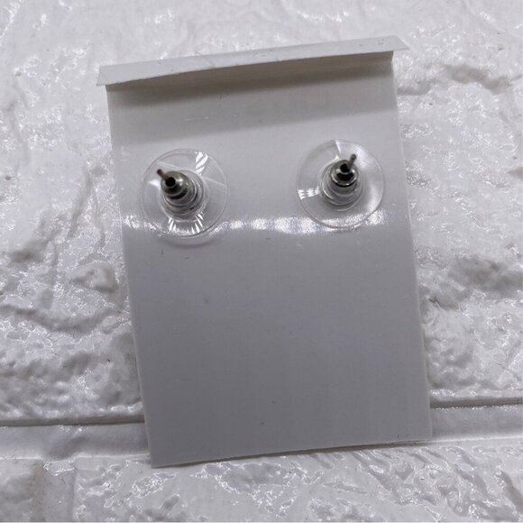 Crystal Jewelry Four Leaf Clover Earrings Pink & Silver Tone Swarovski Crystals - Picture 2 of 8